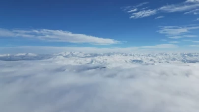 Köy yollarında kar mesaisi sürüyor