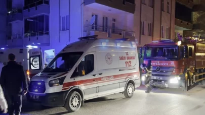 Aksaray'da doğal gaz tamiri faciaya dönüştü! Bina savaş alanına döndü