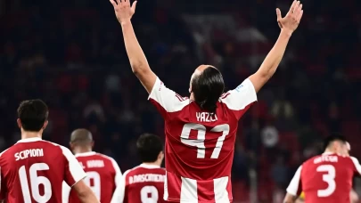 Yusuf Yazıcı gol attı, Olympiakos liderliğe yükseldi