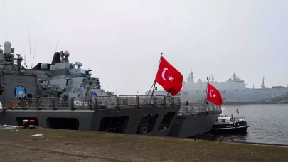 Anadolu Türk Deniz Görev Kuvveti Almanya’da liman ziyaretinde