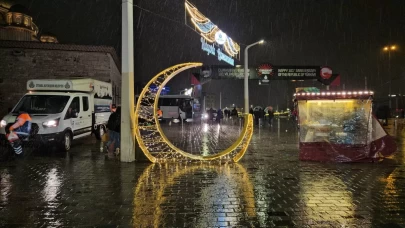 İstanbul’da sağanak yağış etkili oldu