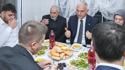 Bakan Ersoy Kırıkkale’de iftar sofrasına konuk oldu
