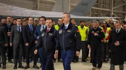 Milli Muharip Uçak KAAN’da yeni aşama: Savunma Sanayii Başkanı Haluk Görgün, KAAN hangarını ziyaret etti