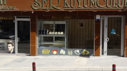 Kadın kuyumcunun çığlığı kameralara yansıdı