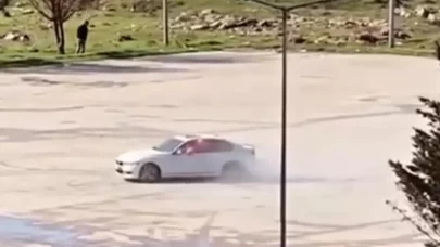 Plakayı kapattı, drift Attı: Ehliyetine el konuldu, 63 bin liralık ceza yazıldı!