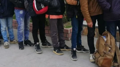 Hatay'da düzensiz göç operasyonu