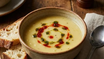 Sütlü ve terbiyeli patates çorbası tarifi