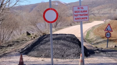 13 yıldır böyle olmamıştı! Kızılırmak taştı, köy yolu kapandı