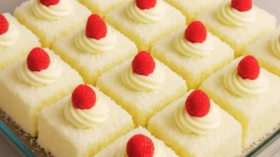 Gelinim Mutfakta kaymaklı gelin tatlısı tarifi!