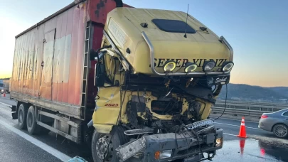 Edirne istikametinde trafik kilitlendi!