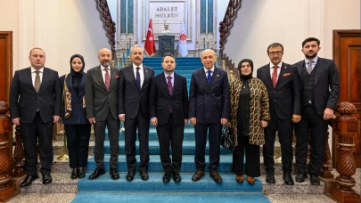 Adalet Bakanı Akın Gürlek, İstanbul 2 No'lu Barosu yönetimini kabul etti