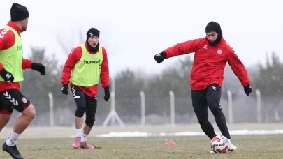 Sivasspor, Serikspor maçı hazırlıklarını sürdürdü