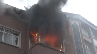 İstanbul Esenler’de korkutan yangın