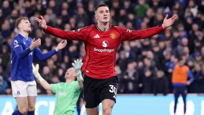 Manchester United, Everton’ı tek golle geçti