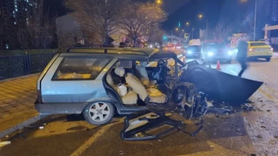 Gümüşhane’de iftar öncesi feci kaza: 1 ölü, 3 yaralı