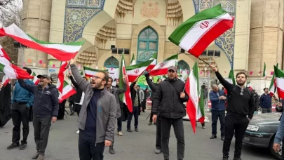 Filistin Meydanı'nda ABD ve İsrail protestosu