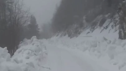 Bolu'nun incisi beyaz örtüyle kaplanıyor! Yedigöller'de eşsiz manzara