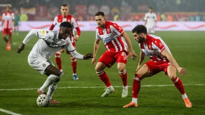 Belgrad derbisinde kazanan Kızılyıldız