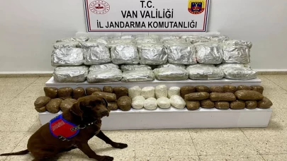 Van’da büyük baskın! Kilolarca yasaklı madde ele geçirildi