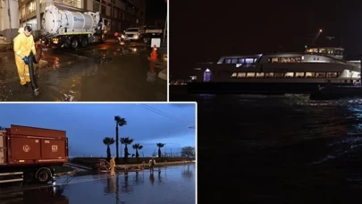 İzmir'de korkutan olay! Kordonboyu'nda deniz 85 santimetre yükseldi