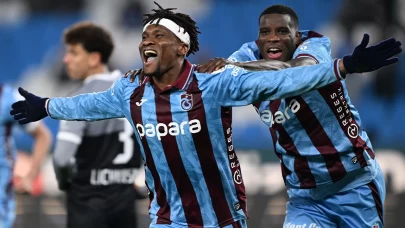 Trabzonspor üç puanı üç golle aldı