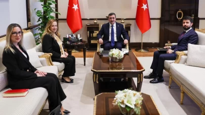 Cumhurbaşkanı Yardımcısı Yılmaz, 4 ülkenin büyükelçisini kabul etti