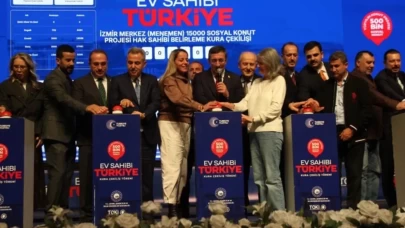 İzmir’de 21 bin 20 sosyal konut için kura çekildi