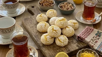 Zerdeçallı ve limonlu çatlak kurabiye!