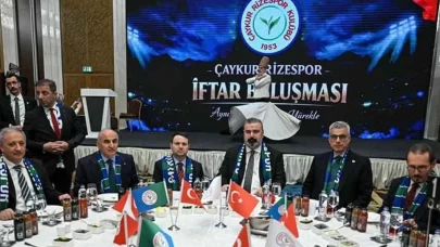 Bakanlar Gürlek ve Memişoğlu Rizespor’un iftar programında buluştu