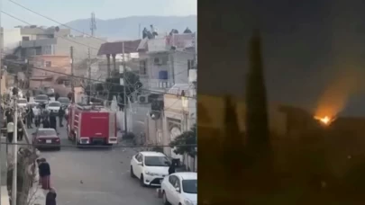 Kerkük'te askeri üsse füze saldırısı: Pistte hasar oluştu