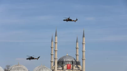 Edirne, Balkan Şehitlerini andı... Yerli ve milli güç gösterisi