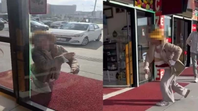 Camları taşladı, kapıları tekmeledi