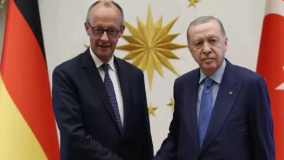 Cumhurbaşkanı Erdoğan, Almanya Başbakanı Merz ile görüştü