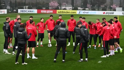 Milliler, Romanya maçı hazırlıklarını sürdürdü