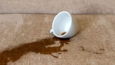 Koltuktaki inatçı çay lekesine ev yapımı çözüm!