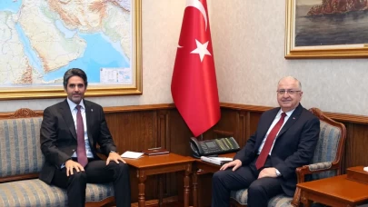 Bakan Güler’den Katar Büyükelçisi’ne diplomatik kabul