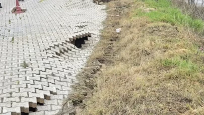 Mudanya'da yağmur sonrası panik!