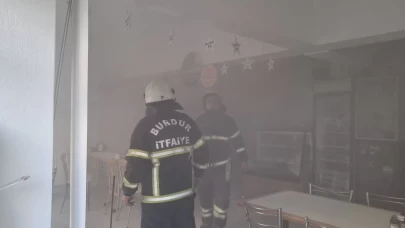 Burdur'da pide salonunda korkunç patlama: 1 yaralı