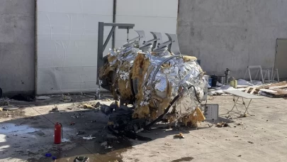 Kayseri İncesu OSB’de gaz tankı patladı