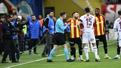 Kayserispor’dan Trabzonspor maçı sonrası hakem tepkisi