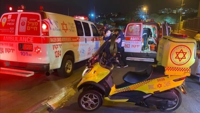 Füze saldırısında 33 İsrailli yaralandı