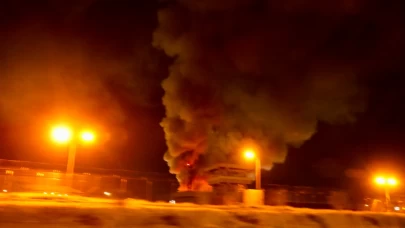 Irak'ın ABD üssü yakınlarında İHA saldırısı ve yangın