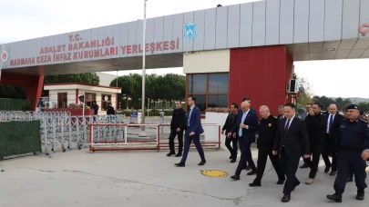 Bakırköy Cumhuriyet Başsavcısı Duman ve İstanbul İl Jandarma Komutanı Korgeneral Topçu, Marmara Cezaevi Yerleşkesi’nin inşaatını inceledi
