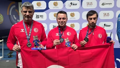 Milli atıcılardan Avrupa’da gümüş madalya