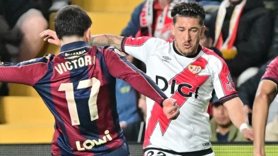 Rayo Vallecano, beraberlik golünü uzatmada buldu