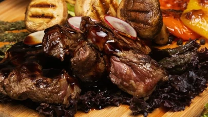 Süt marineli lokum kuzu külbastı