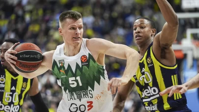 Fenerbahçe evinde kaybetti | EuroLeague'de Fenerbahçe Basketbol 82-92 Zalgiris Kaunas