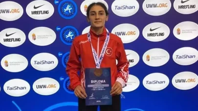 Şevval Çayır'dan Sırbistan'da bronz madalya