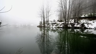 Düzce'de kar yağışı etkisini artırıyor: Yaylalar beyaza büründü!