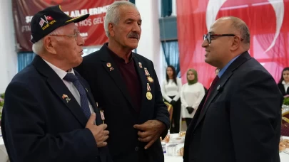 Şehit yakınları ve gazi aileleri iftarda buluştu